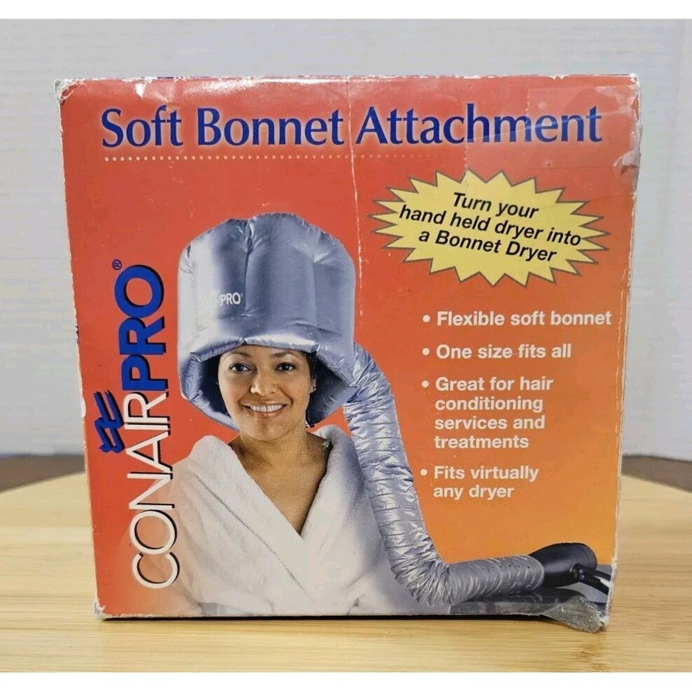 Conair Pro 345929 Soft Bonnet Attachment fits most hair dryers one size fits all